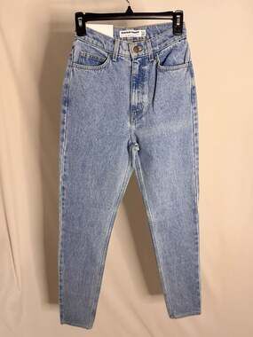 American Apparel High-Waist Jeans Light Wash Size 25